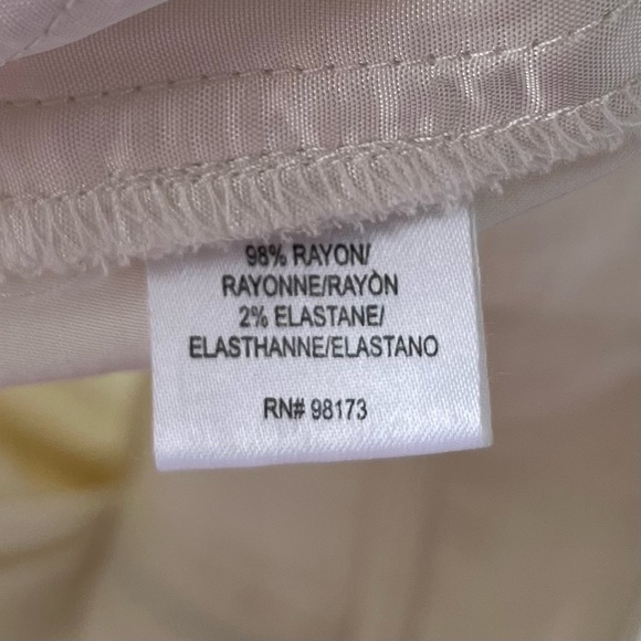 •Worth• Cream Cinched Hem Cropped Pants - Size 14 - Picture 7 of 9